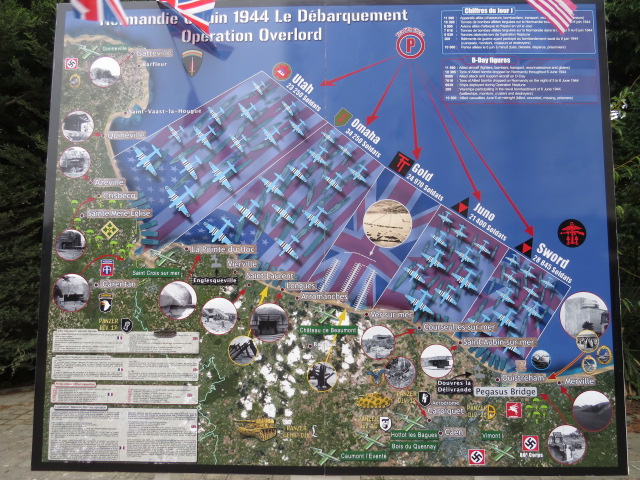 D-Day Landings Map