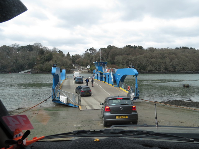 Using the King Harry Ferry for 300mtrs of travel saves 20 Kms!