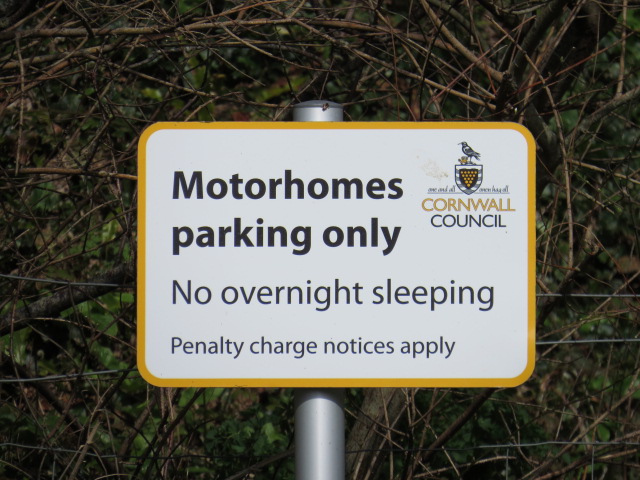 You can park overnight but just don't go to sleep!