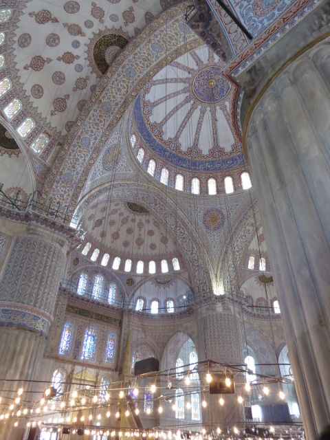 Inside the Blue Mosque