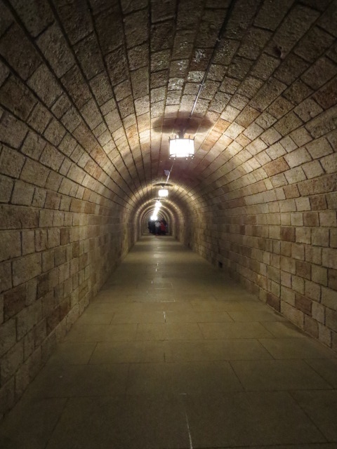The 80mtr tunnel to the Brass Elevator