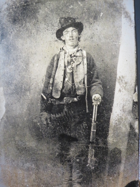 The only known photo of "Billy the Kid"