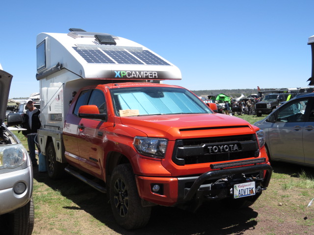 XP Camper on a Toyota Tundra