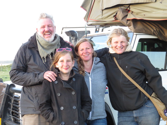 Graeme, Luisa, son Keelan and daughter Jessica from a2aexpedition.com